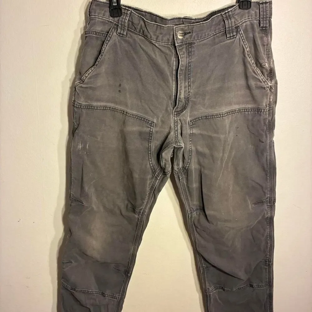 Carhartt Men's Grey Trousers